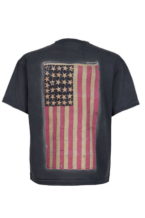 FLAG T-SHIRTS / BLK