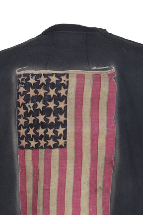 FLAG T-SHIRTS / BLK