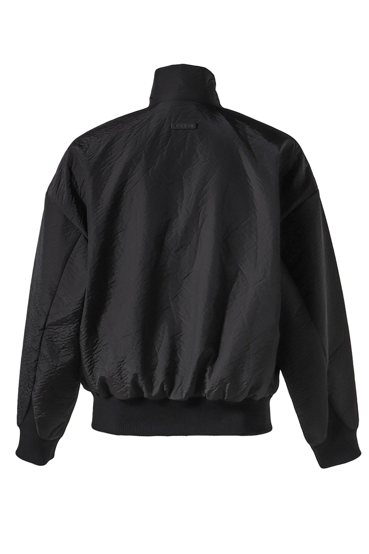 HIGH NECK TRACK JACKET /BLK