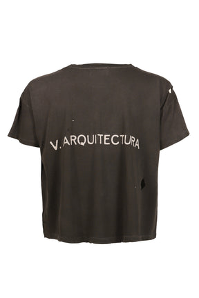 ADOLF LOOS T-SHIRT / WASHED BLK