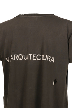 ADOLF LOOS T-SHIRT / WASHED BLK