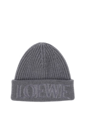 LOEWE BEANIE / GRY