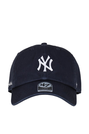 YANKEES SERIF HAT / DARK NVY