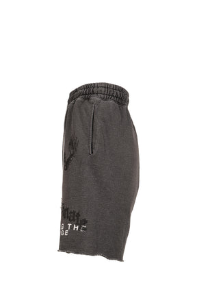 CARRY THE MESSAGE SWEAT SHORT / BLK