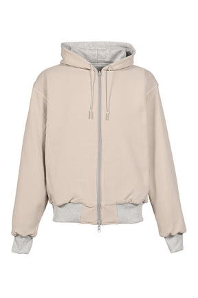 TECH SWEAT DOUBLE FACE PARKA / H.GRY