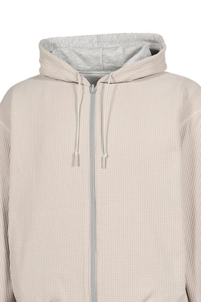 TECH SWEAT DOUBLE FACE PARKA / H.GRY