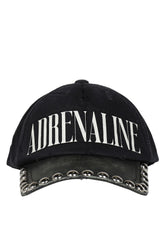 STUDDED TRUCKER CAP / BLK