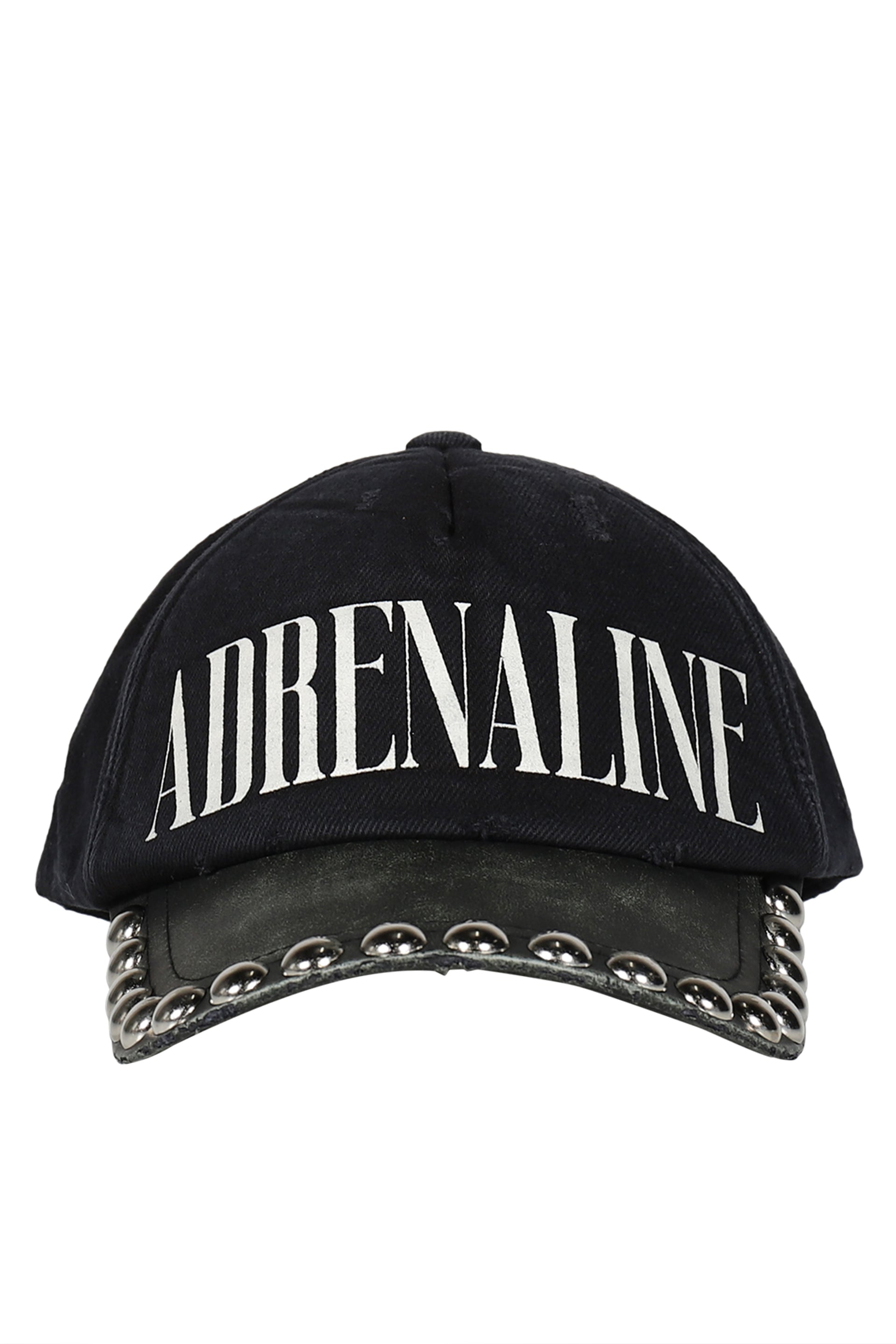 STUDDED TRUCKER CAP / BLK