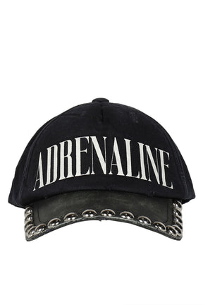 STUDDED TRUCKER CAP / BLK