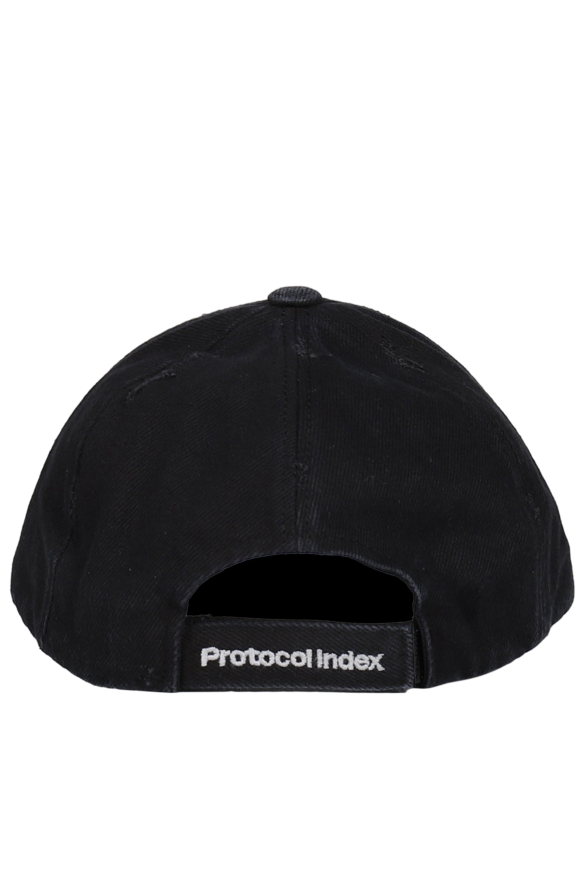 STUDDED TRUCKER CAP / BLK