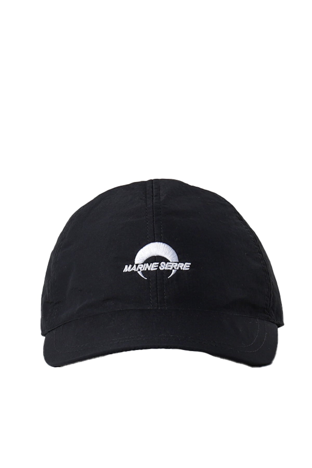 RECYCLED NYLON BASEBALL CAP / BLK