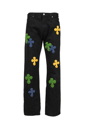 3D CROSS BLACK DENIM / BLK