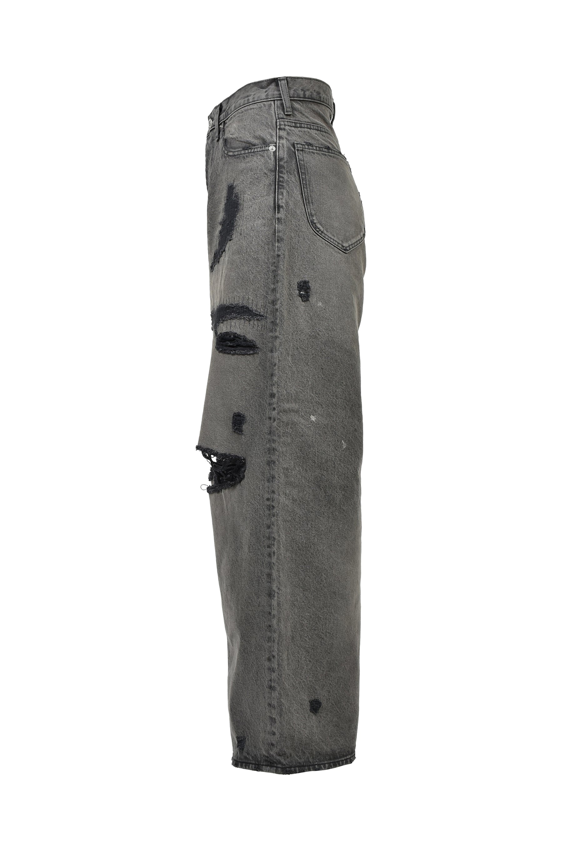 MB BAGGY JEANS ANGEL DAMAGE / BLK