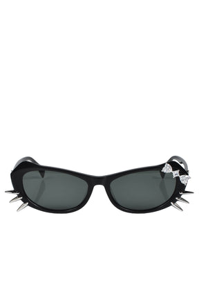 BOWKNOT KITTEN WHISKER SUNGLASSES(EXCLUSIVE) / BLK