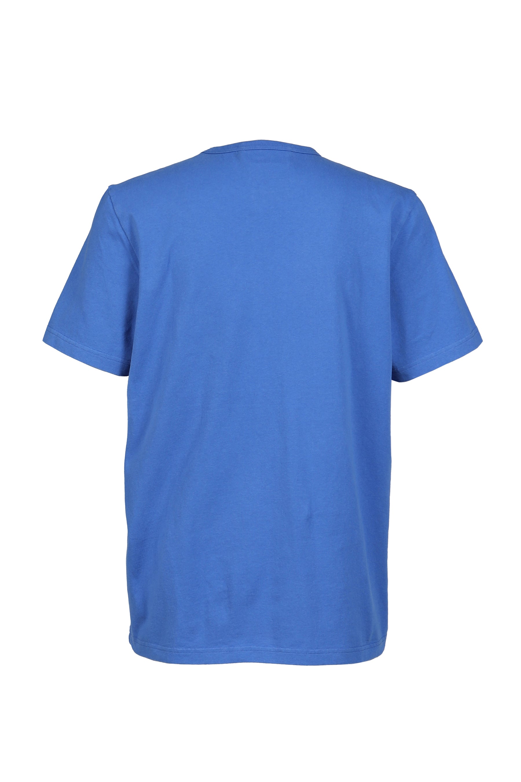 OVERDYE BLUE MELANGE T SHIRT / BLU