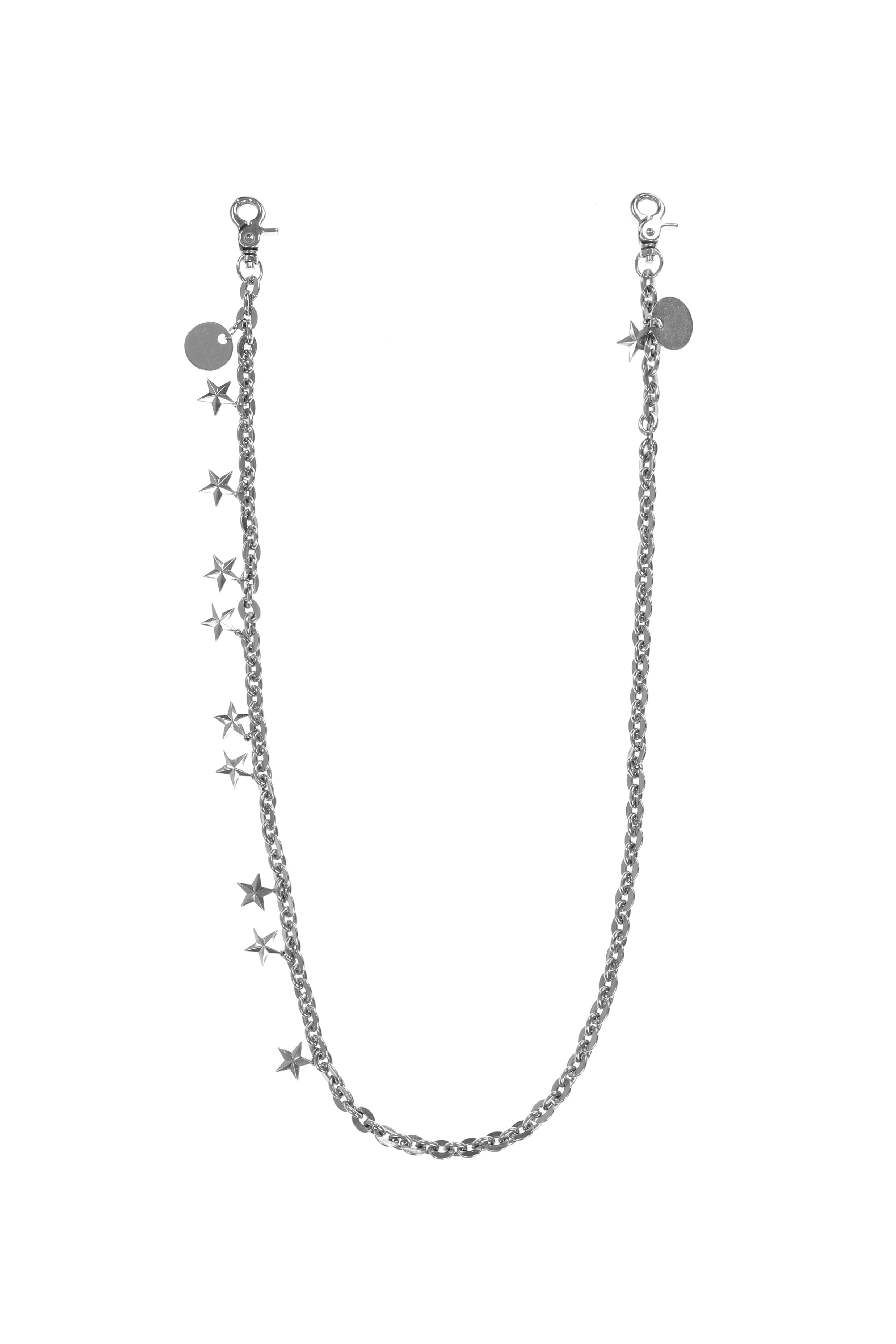 MASU エムエーエスユー FW25 SHOOTING STAR CHAIN STRAP / SIL