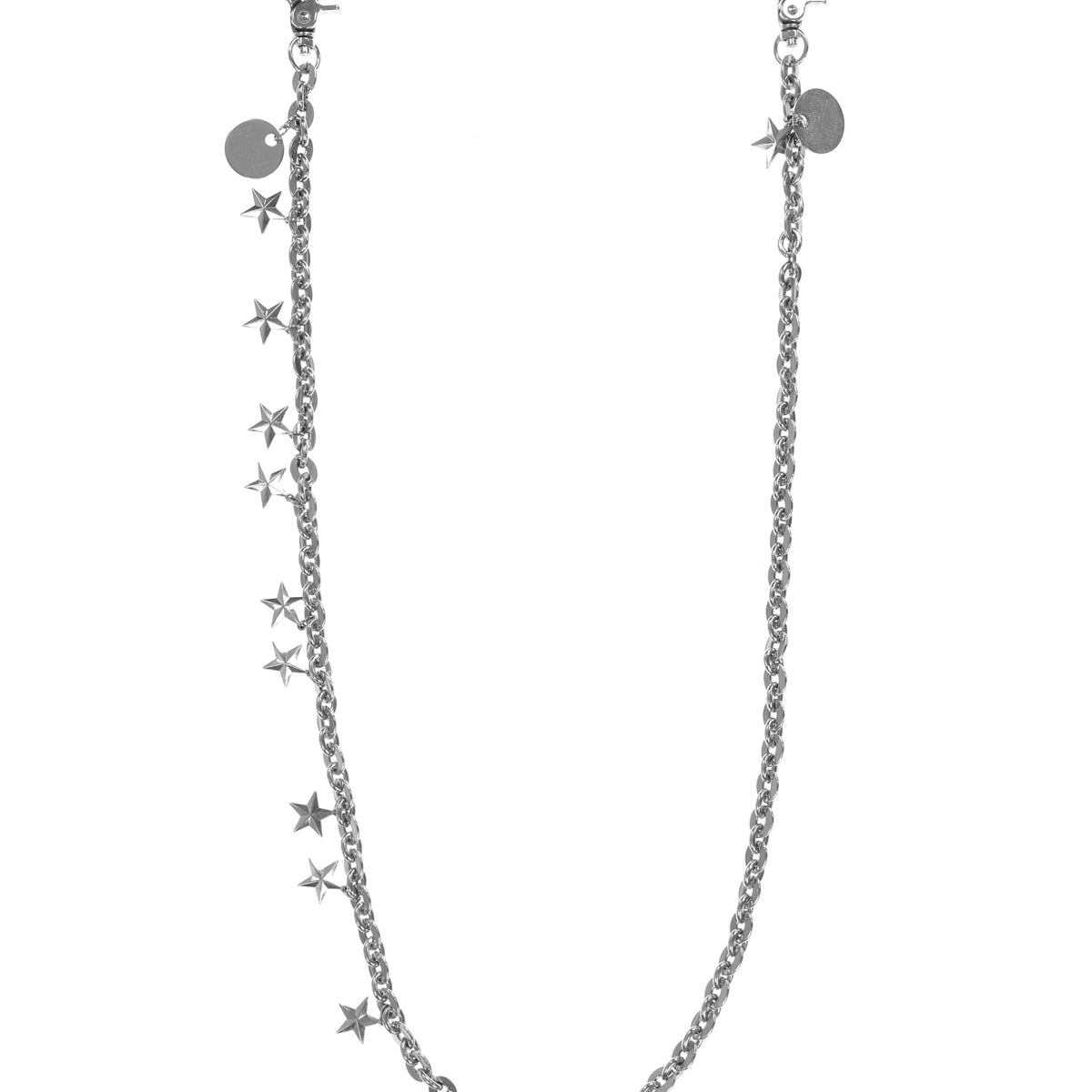 MASU エムエーエスユー FW25 SHOOTING STAR CHAIN STRAP / SIL