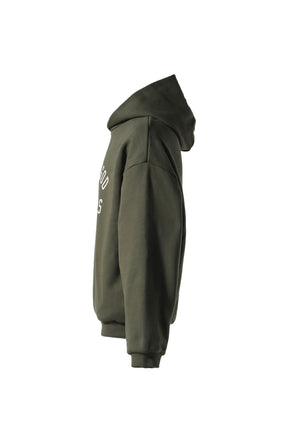 FLEECE HOODIE / MILITARY