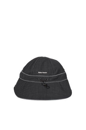 WB BUCKET HAT / DARK GRY