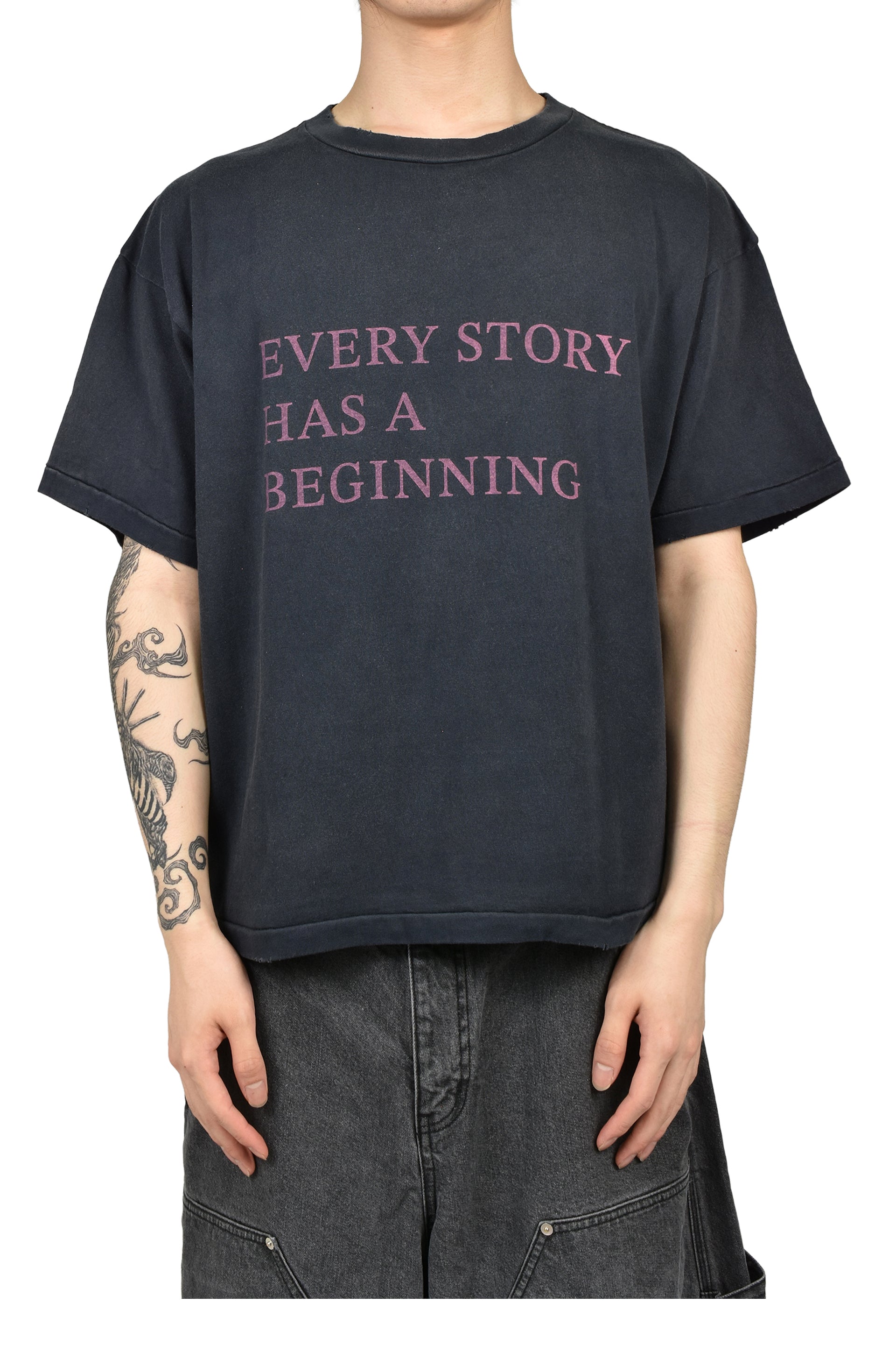 FLAG T-SHIRTS / BLK