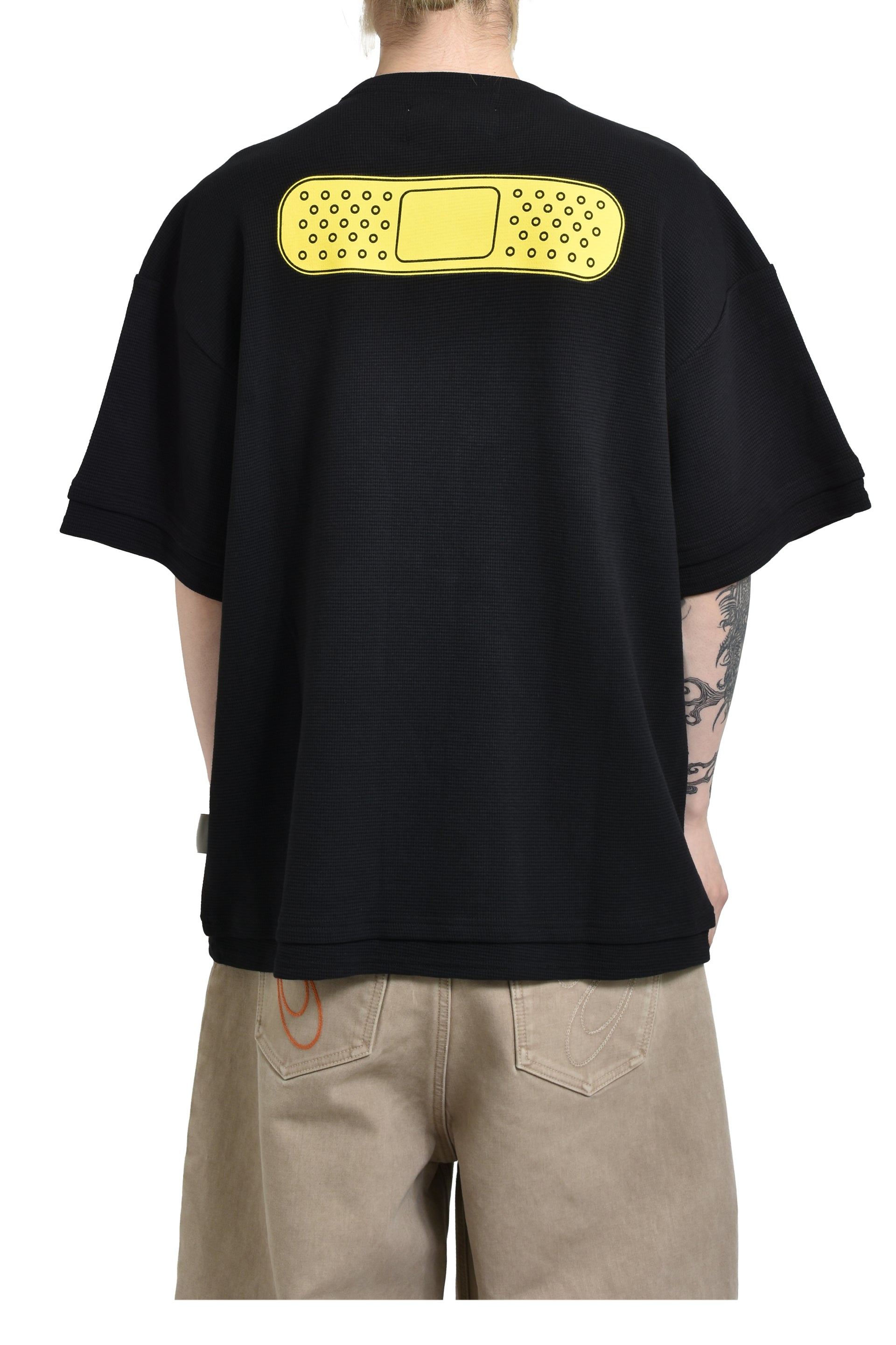 PDF 39 WAFFLE TEE (DOM46 WAFFLE) / BLK