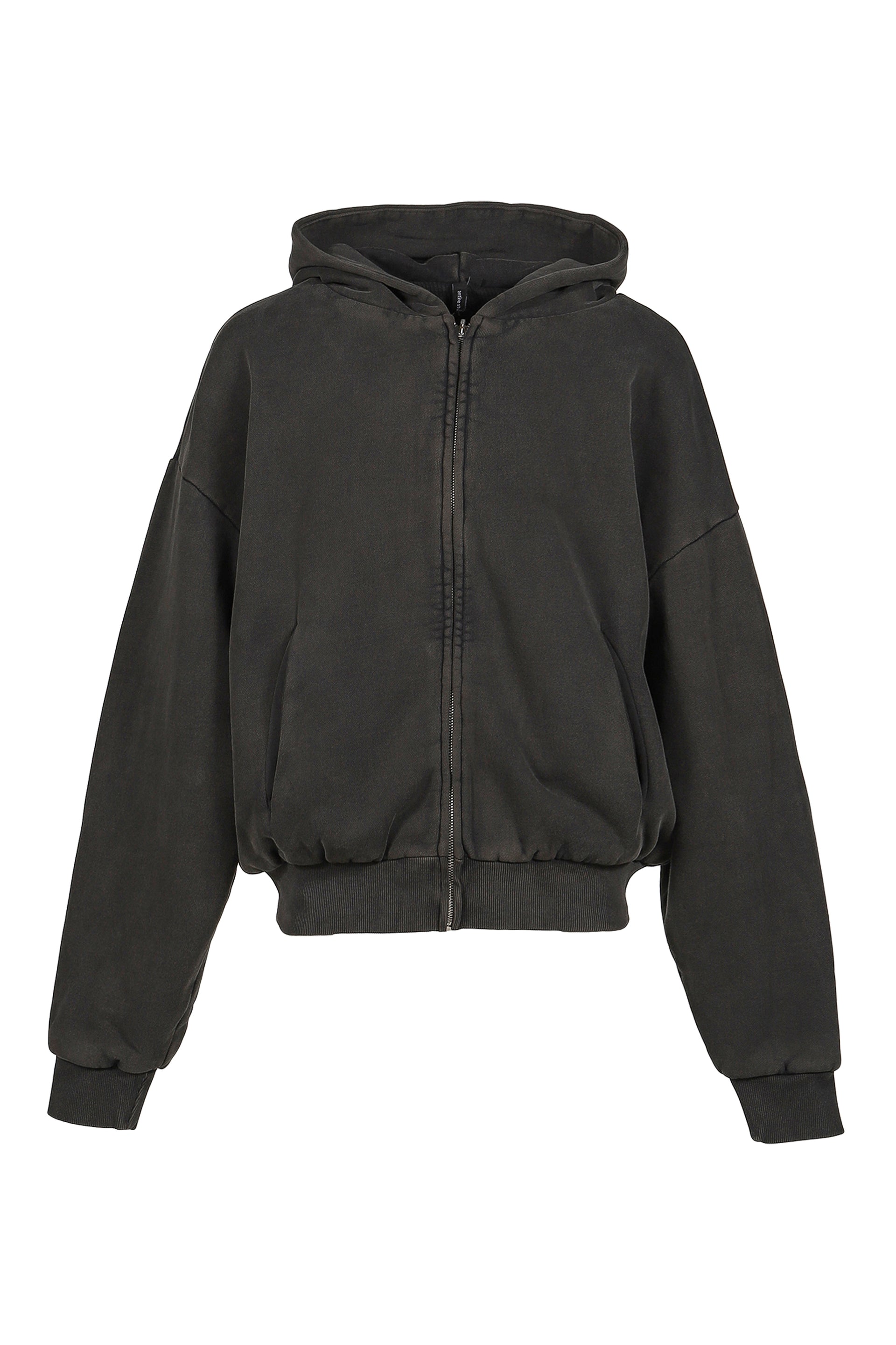 THERMAL HOOD / WASHED BLK