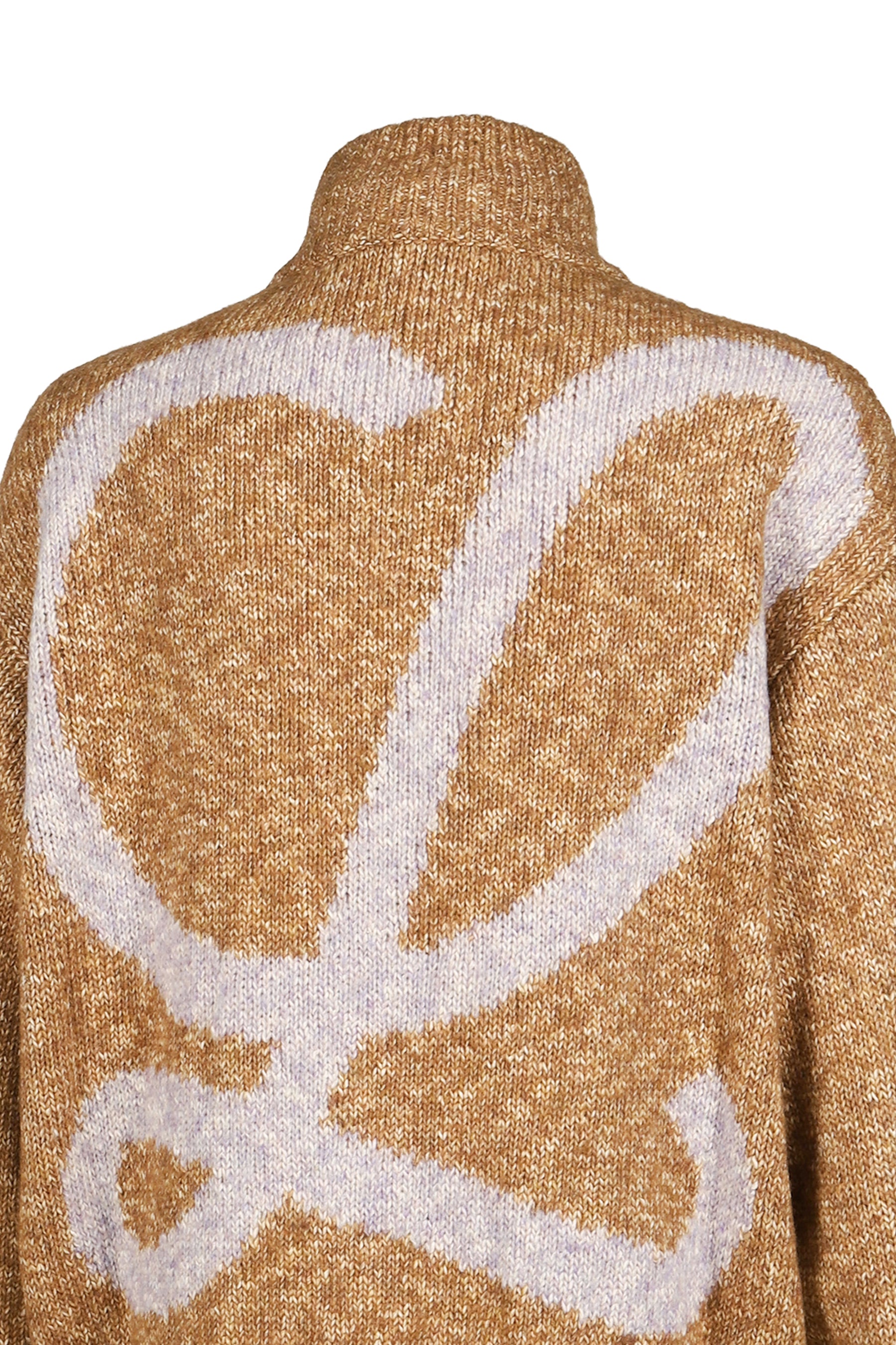 ZIP-UP CARDIGAN / BRW LILIC