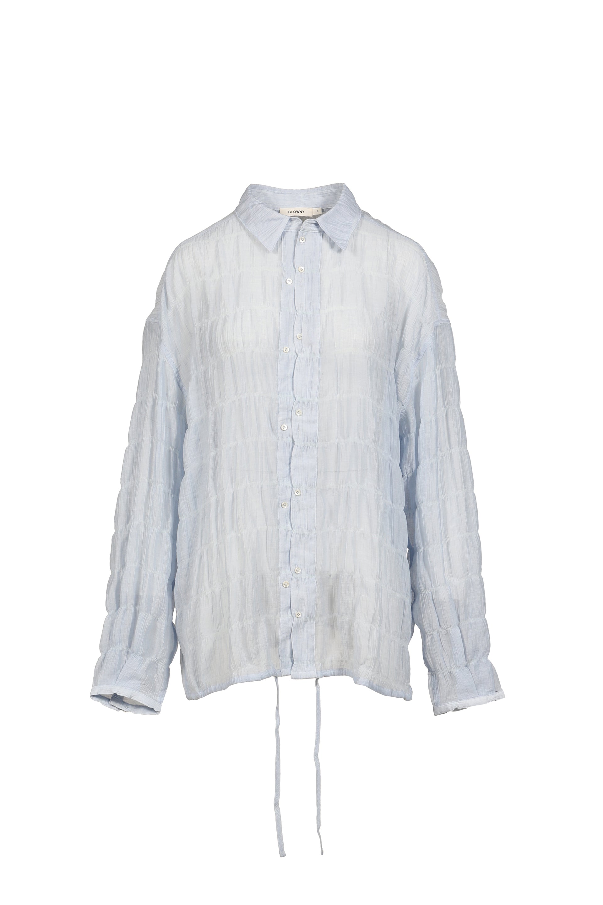 COASTAL WRINKLE SHIRT / SKY BLU