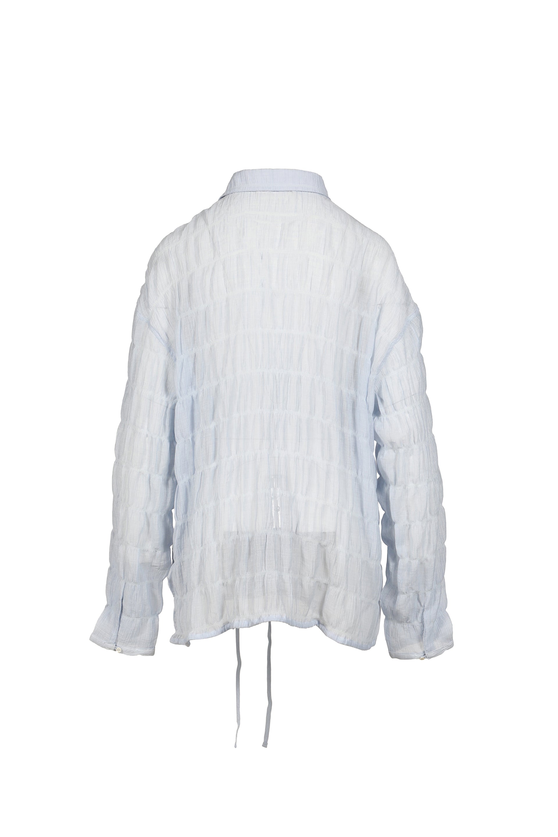 COASTAL WRINKLE SHIRT / SKY BLU