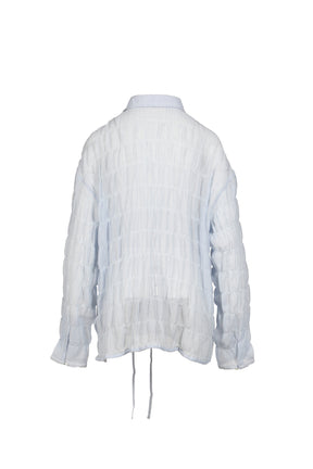 COASTAL WRINKLE SHIRT / SKY BLU