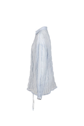 COASTAL WRINKLE SHIRT / SKY BLU