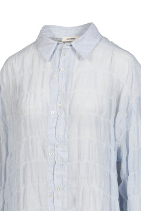 COASTAL WRINKLE SHIRT / SKY BLU