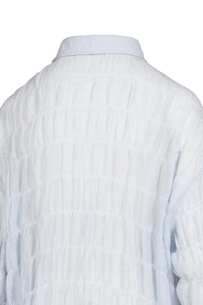 COASTAL WRINKLE SHIRT / SKY BLU