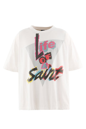 SS T-SHIRT/LIFE OF A SAINT / WHT
