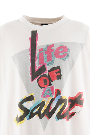 SS T-SHIRT/LIFE OF A SAINT / WHT