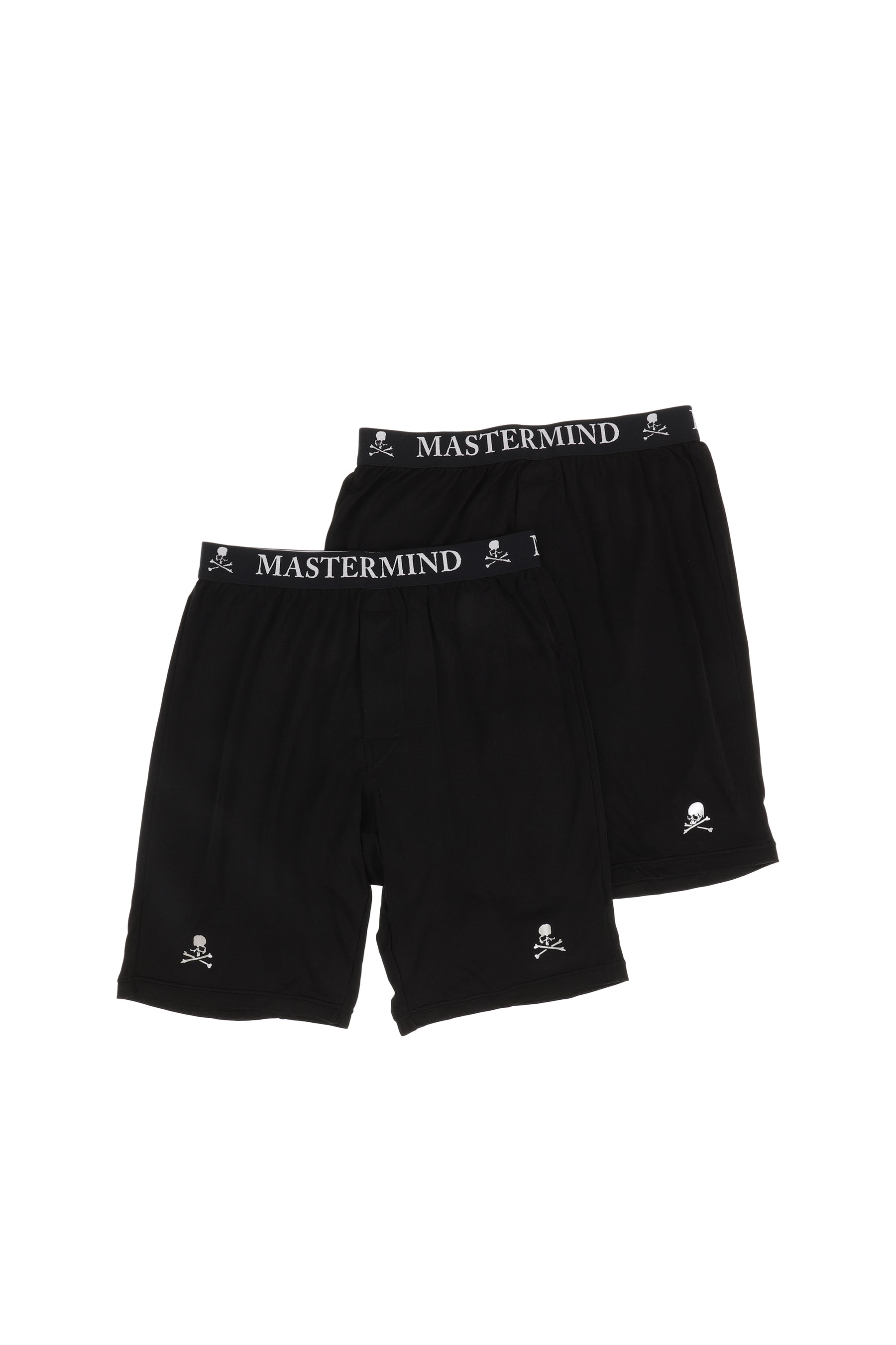 SILK BOXERS (LOUNGE COLLECTION) / BLK