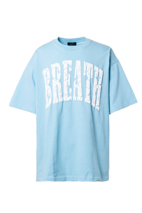 BREATH CRACK LOGO TEE / L.BLU
