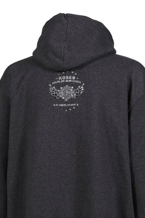KINNELON NJ HOODIE / DARK GRY