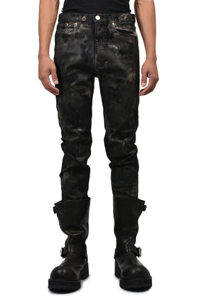 KIEFER WAXED NARROW CUT / RUSTY BLK