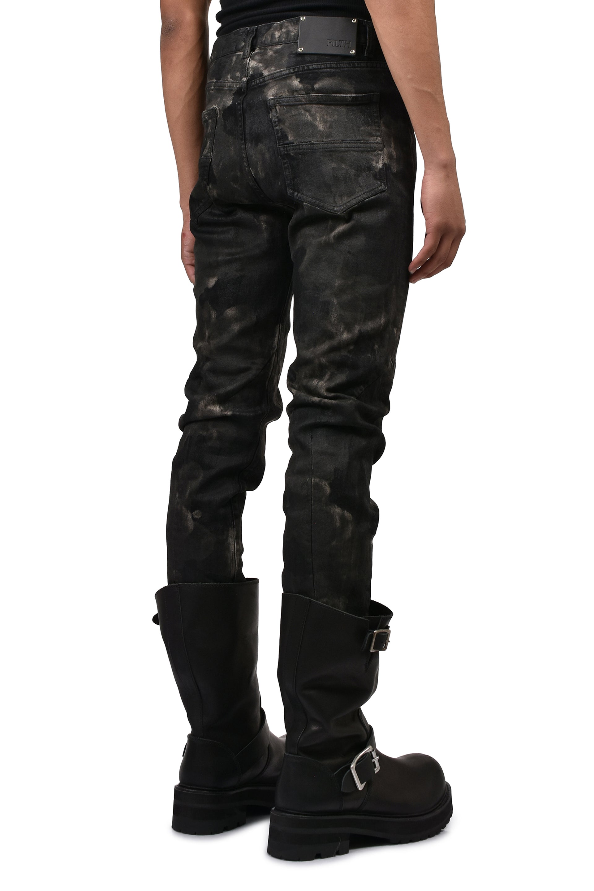 KIEFER WAXED NARROW CUT / RUSTY BLK