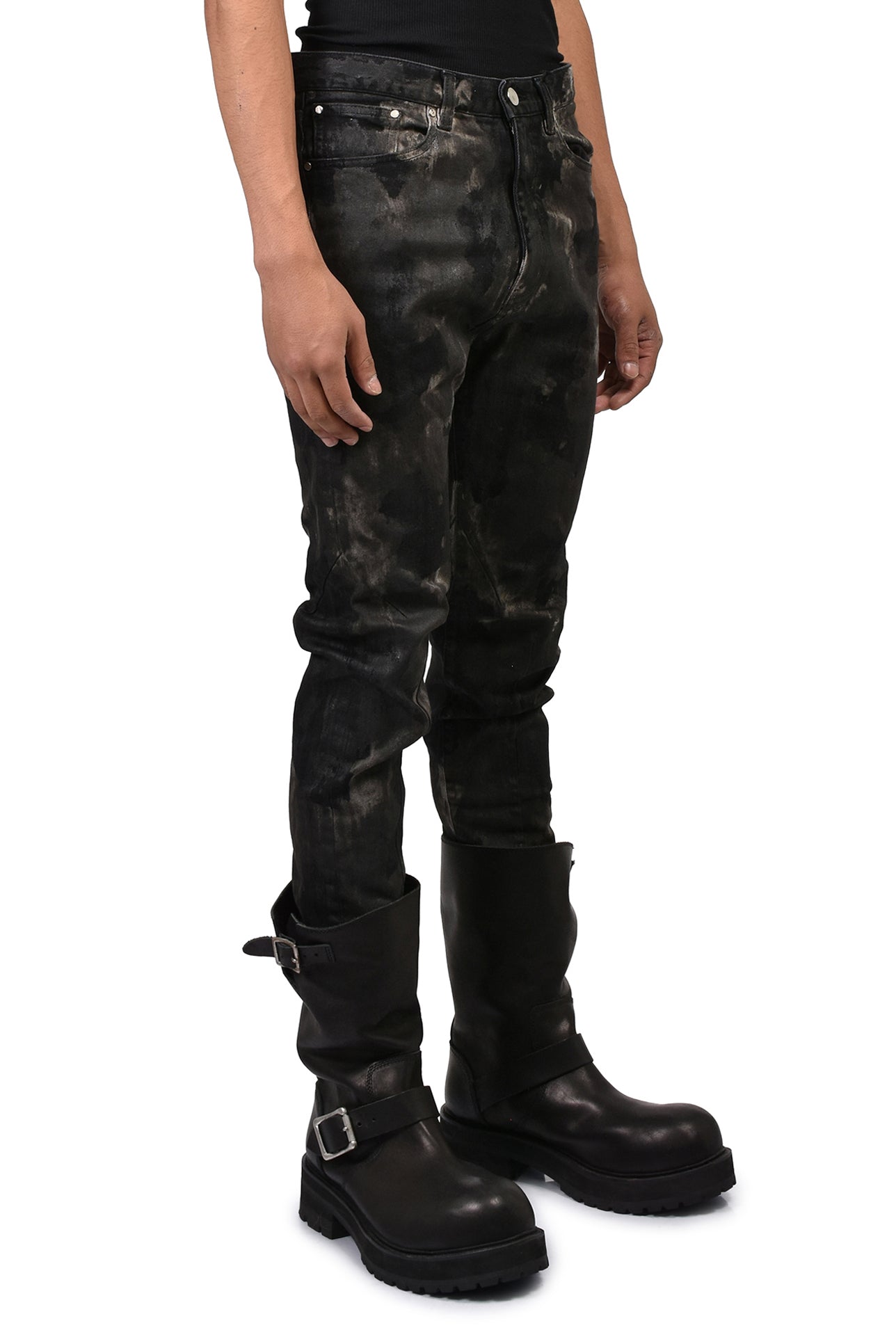 KIEFER WAXED NARROW CUT / RUSTY BLK