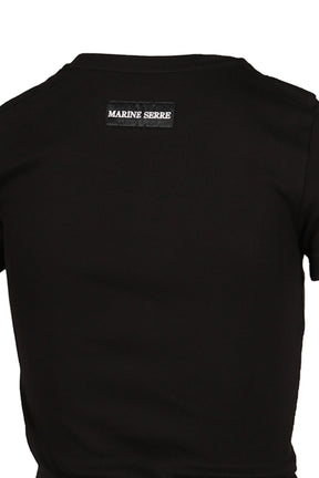 MOON LOGO JERSEY BABY FIT T-SHIRT / BLK