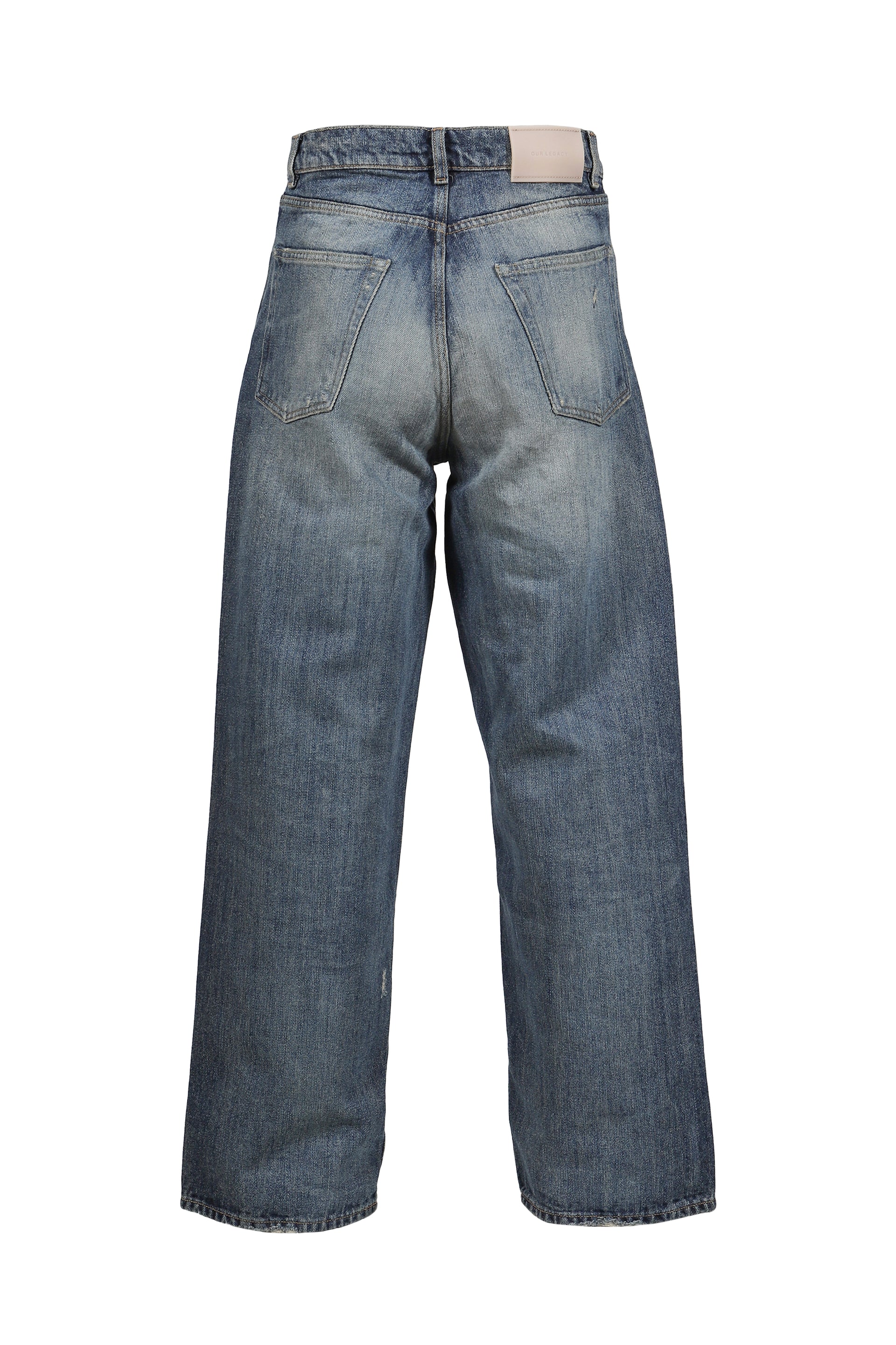 パンツ taakk WIDE DENIM PANTS / IND BLEACH 24ss TAAKK - 【ラスト1点】 WIDE DENIM PANTS / ワイドデニムパンツ