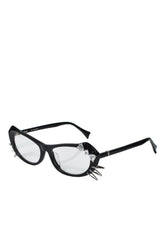 BOWKNOT KITTEN WHISKER GLASSES(EXCLUSIVE) / BLK