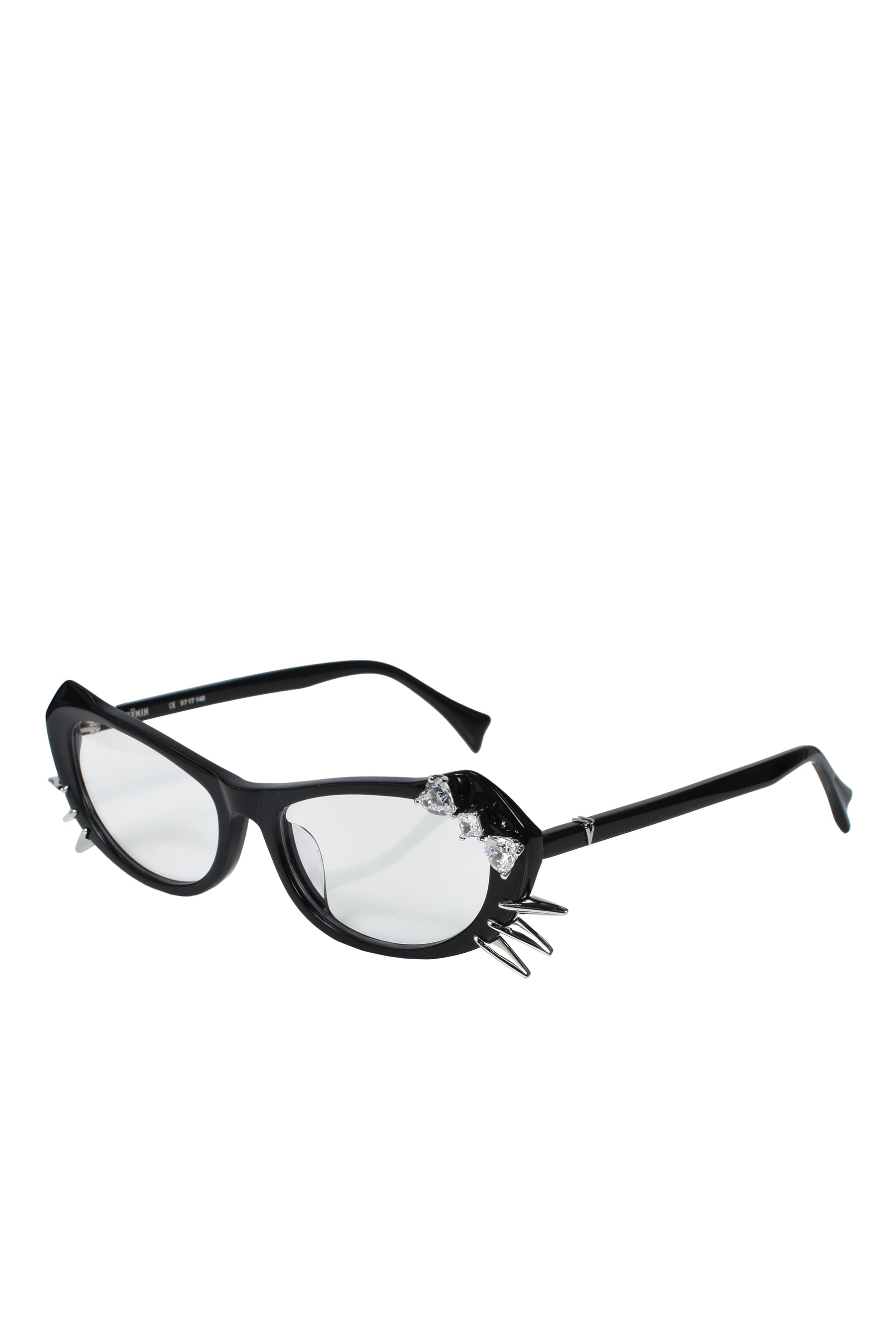 BOWKNOT KITTEN WHISKER GLASSES(EXCLUSIVE) / BLK