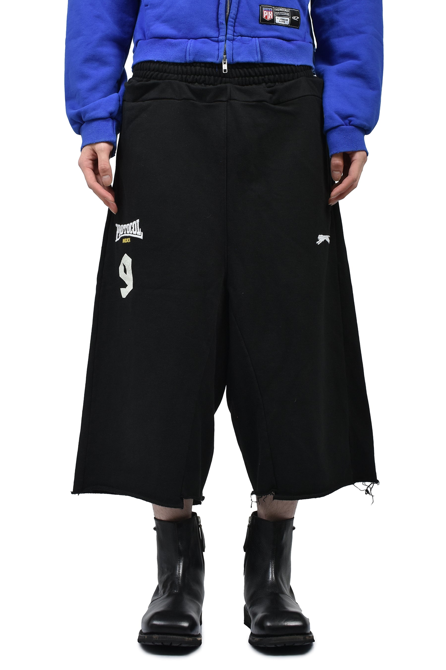 Folded Waist Jackets / Black