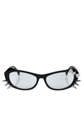 BOWKNOT KITTEN WHISKER GLASSES(EXCLUSIVE) / BLK