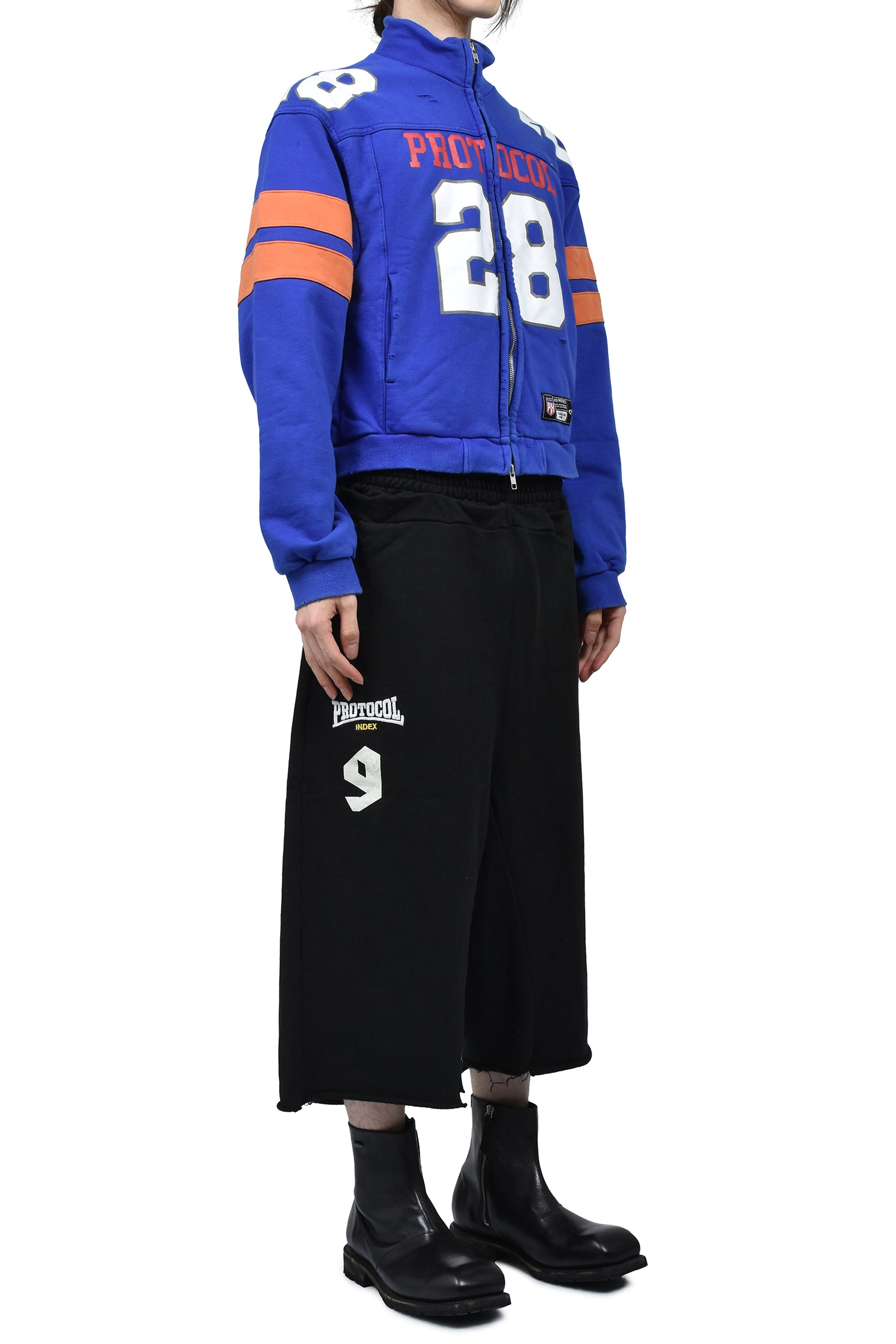 Folded Waist Jackets / Black