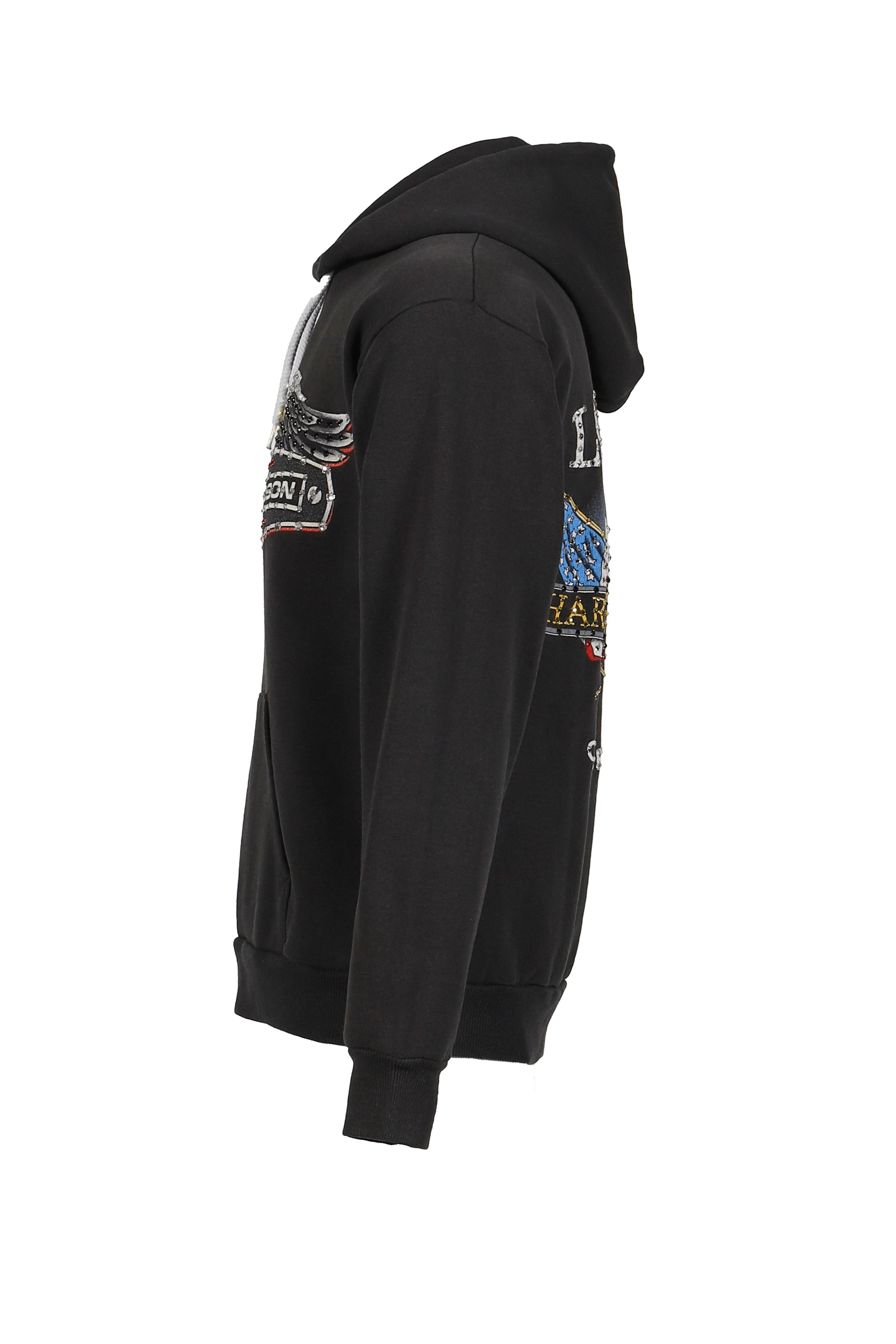 LA CALI HOODIE / BLK