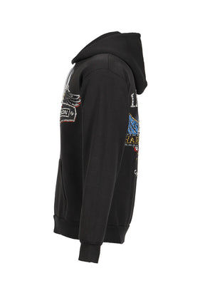 LA CALI HOODIE / BLK